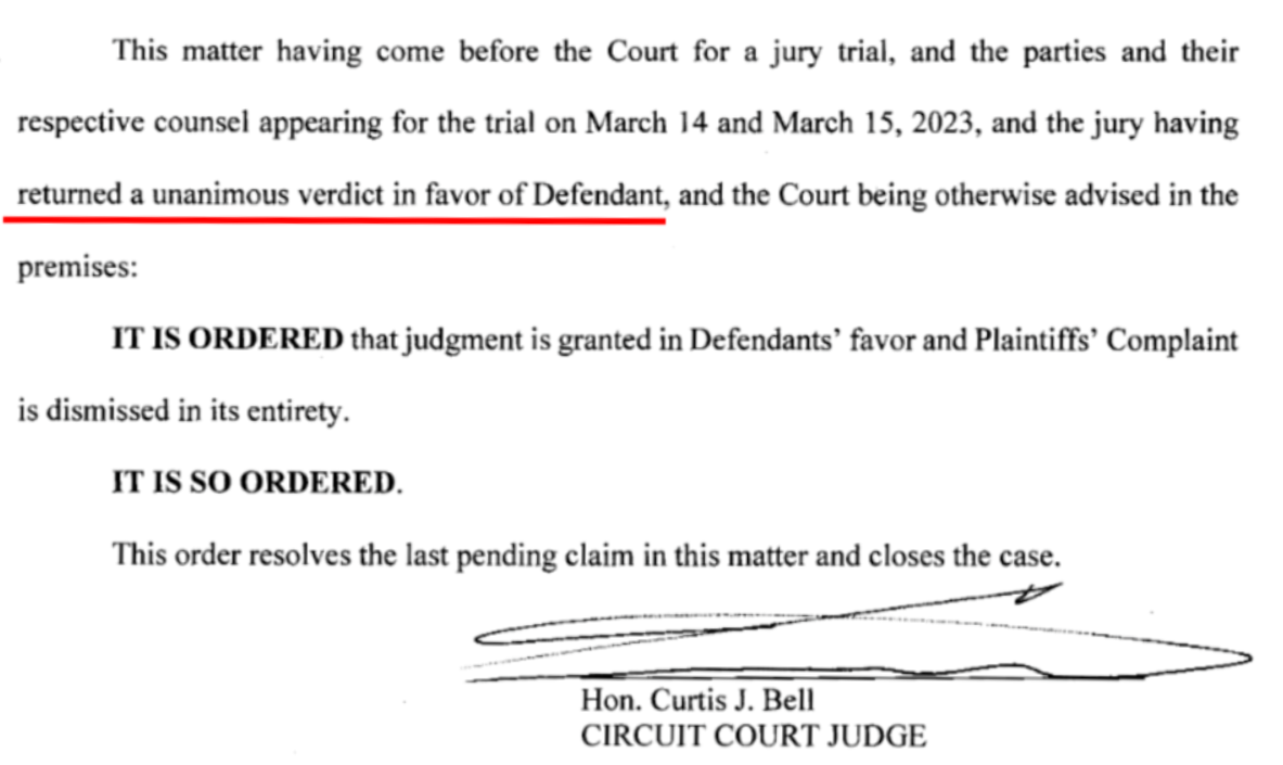 Unanimous Jury Verdict Vindicates Kalamazoo Business and Wedding Venue Loft 310 operated by Entertainment Managers LLC.